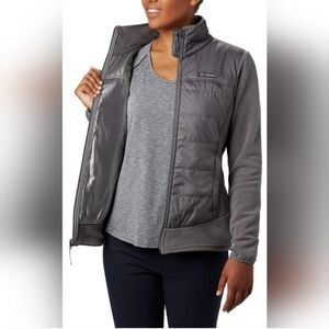 Columbia Women's Basin Butte Fleece Omniheat Full Zip Jacket Size S